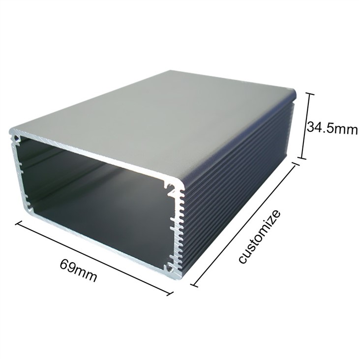 Aluminium Electronic Enclosure Untuk PCB