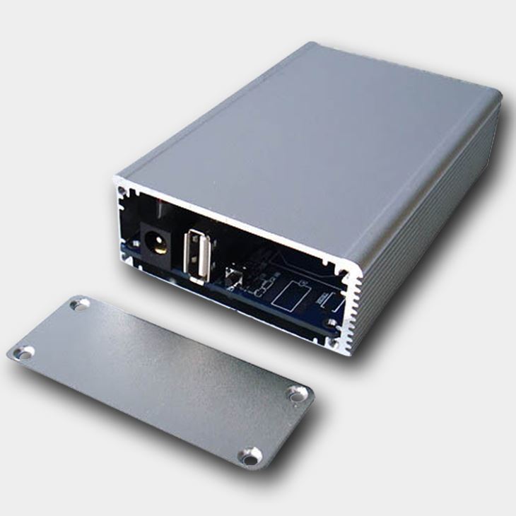 Aluminium Extrusion Enclosure untuk PCB