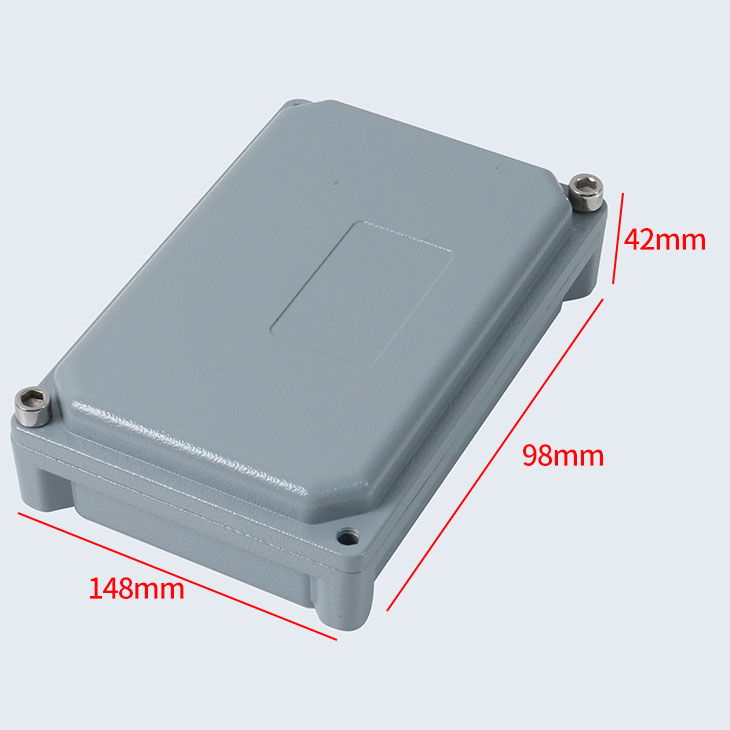 Kotak Kontrol Tahan Air Aluminium Cor